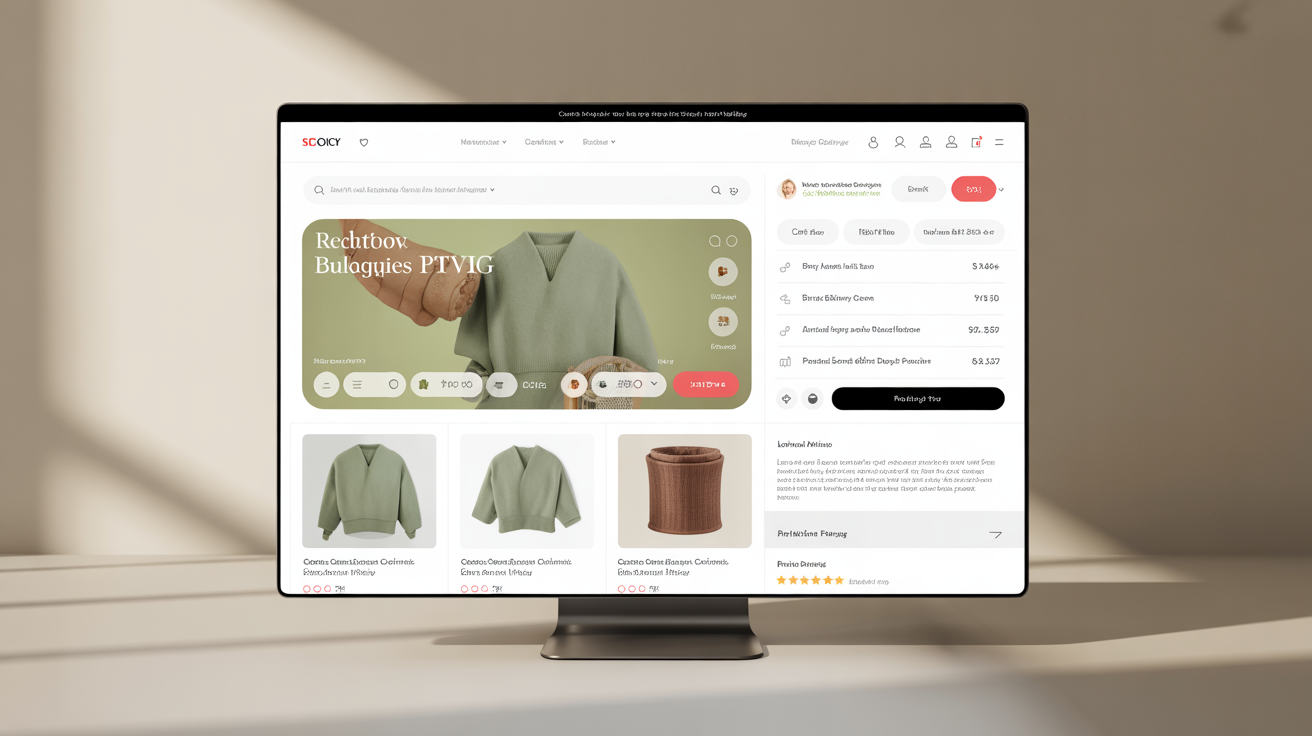 E-commerce design